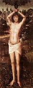 Master of the Saint Lucy Legend St Sebastian oil on canvas